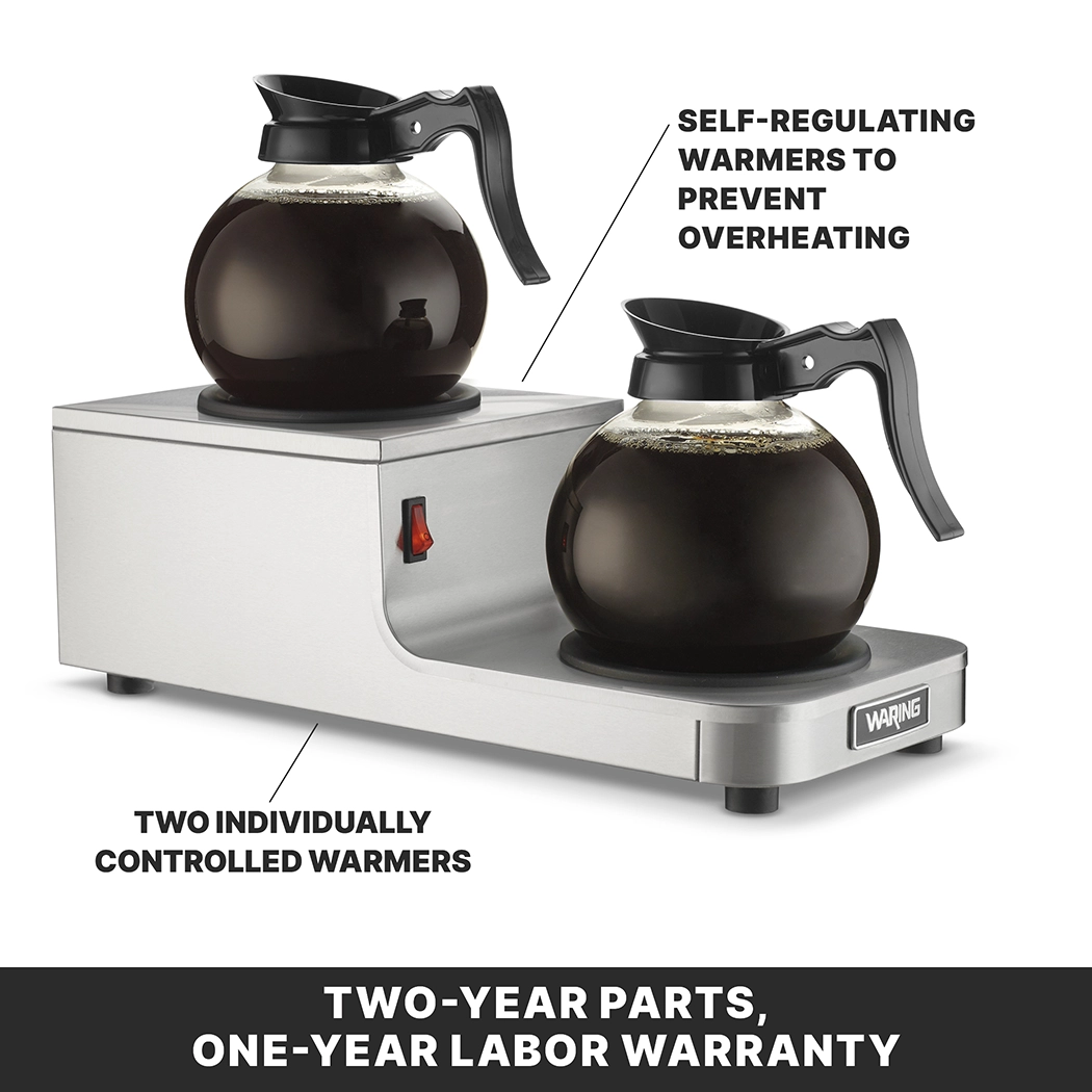 Step-Up, Double Coffee Warmer